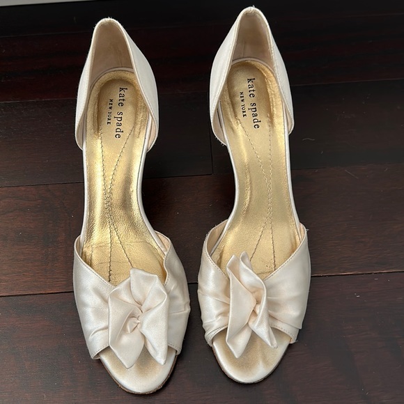 COPY - Kate Spade Satin Heels - No longer available******* - Picture 1 of 3
